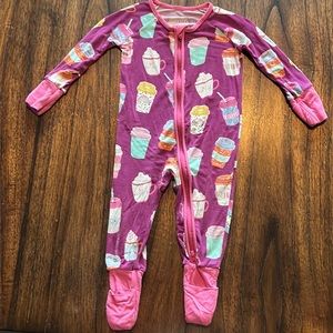 Little Sleepies I Love You a Latte Onesie